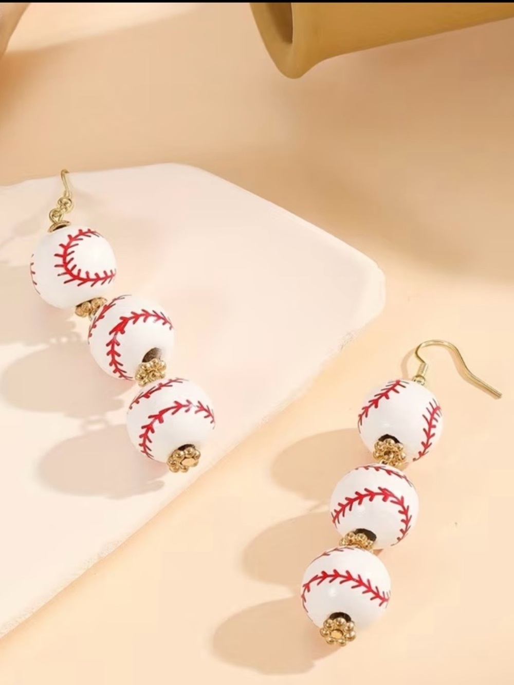 Baseball ⚾️ earrings - Picture 2 of 3